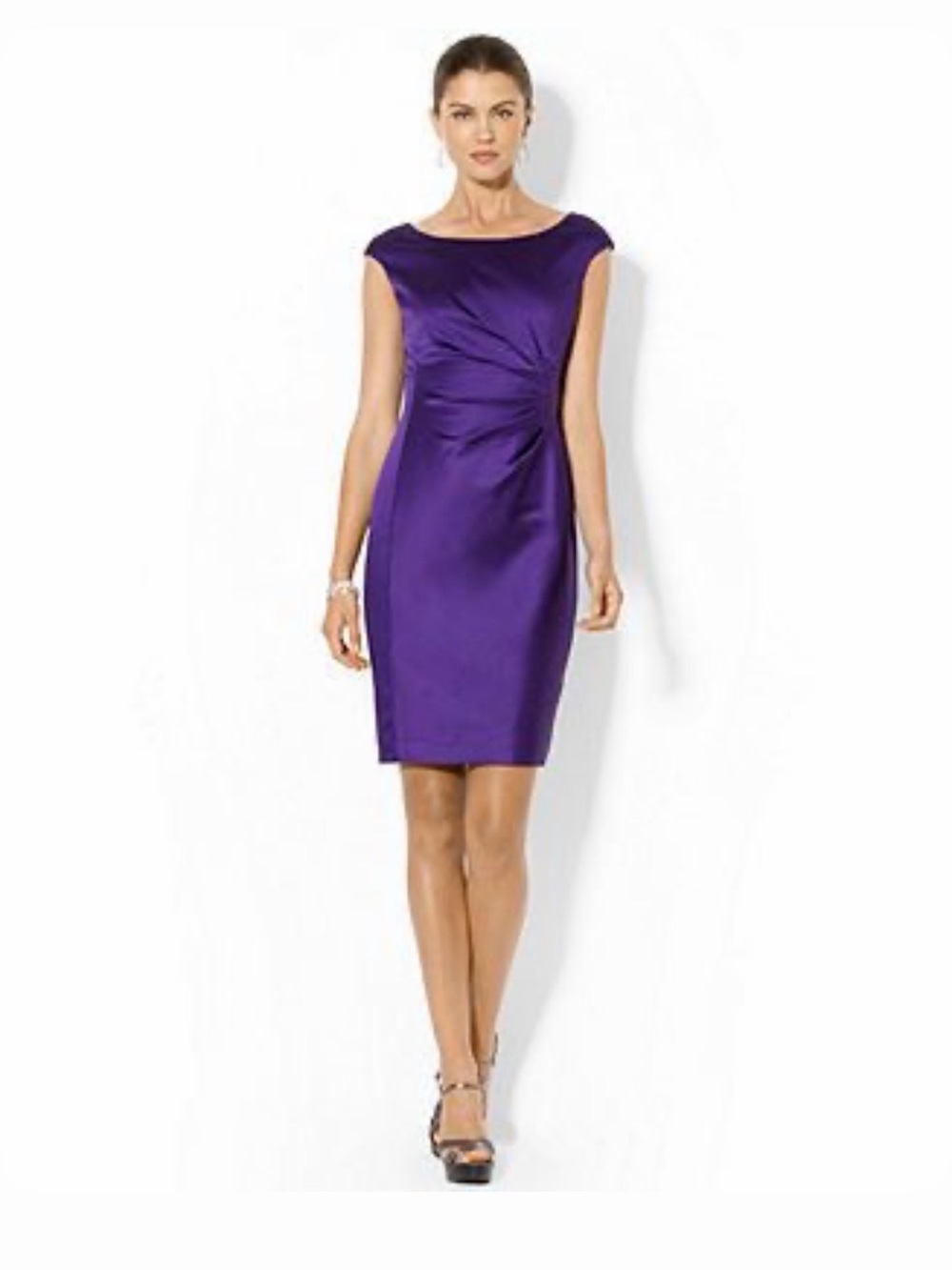Ralph Lauren Purple Sheath Dress